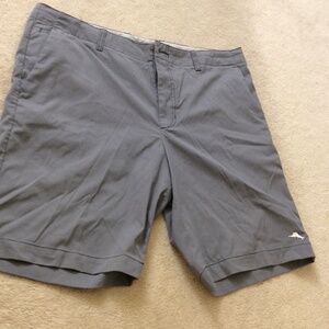 Tommy Bahama Men's Size 38 Gray/Blue/Off White Shorts